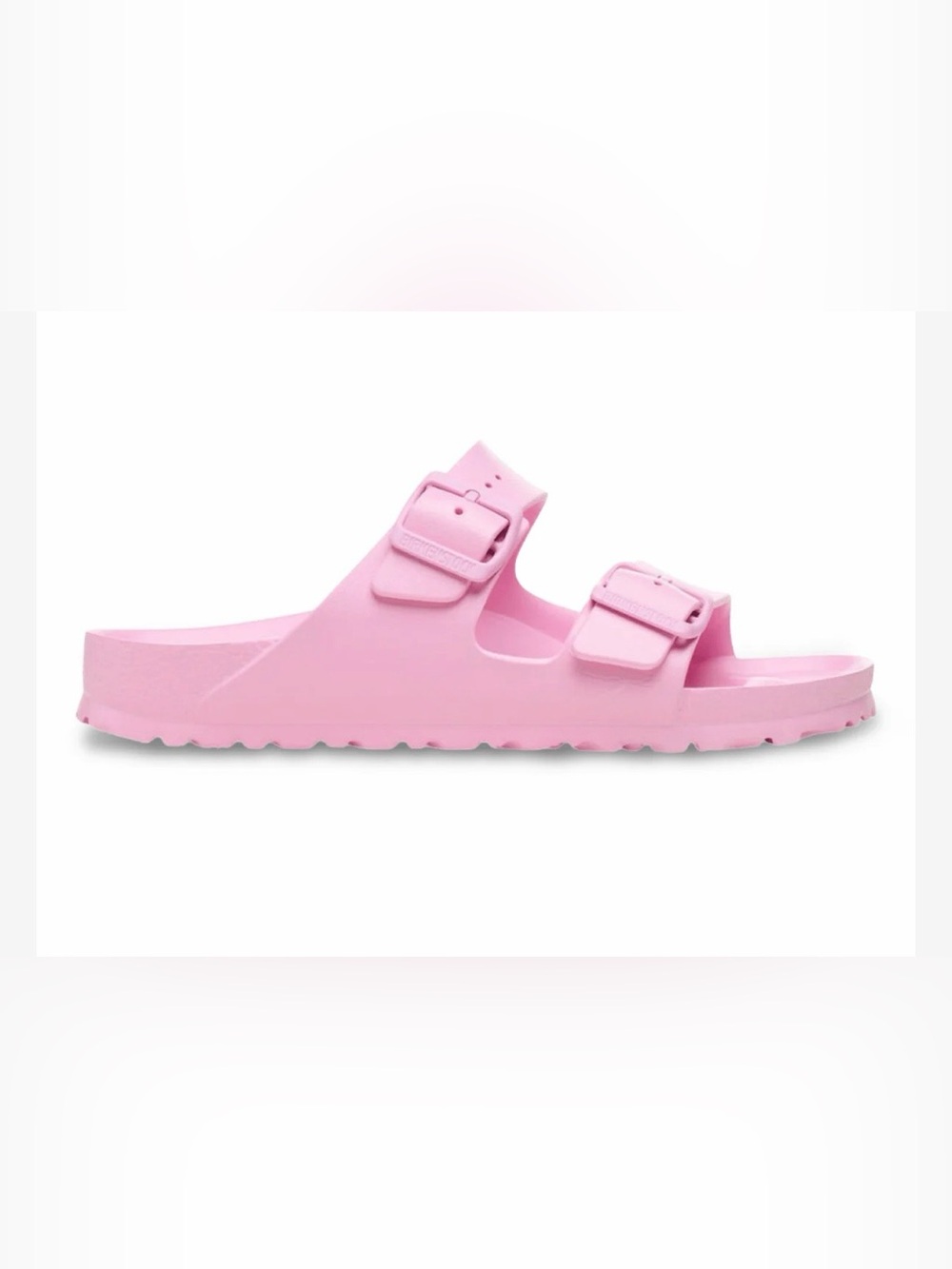 Birkenstock Pink EVA Two-Buckle Slide Sandal
